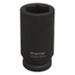 Sealey Impact Socket 33mm Deep 3/4"Sq Drive IS3433D