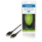 Glaxio High Speed HDMI cable to HDMI connector 2m black - CVGB34000BK20