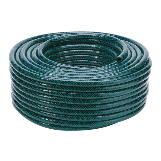 Draper 12mm Bore x 50M Green Garden Watering Hose Pipe 56313