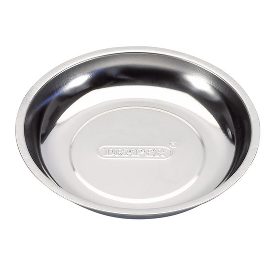 Draper Stainless Steel Magnetic Parts Bowl - 150mm Diameter - 01093