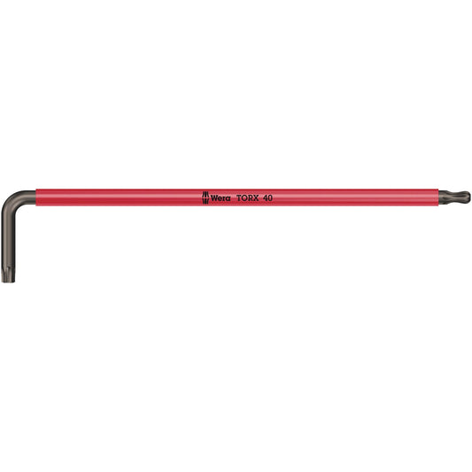 Wera 967 Spkxl Torx� Multicolour L-Key TX 40/224 Long Blacklaser 024489