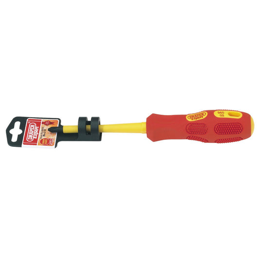 Draper 1x Expert No.2x100mm Insulated Cross Slot Screwdriver Professional Tool - 69223