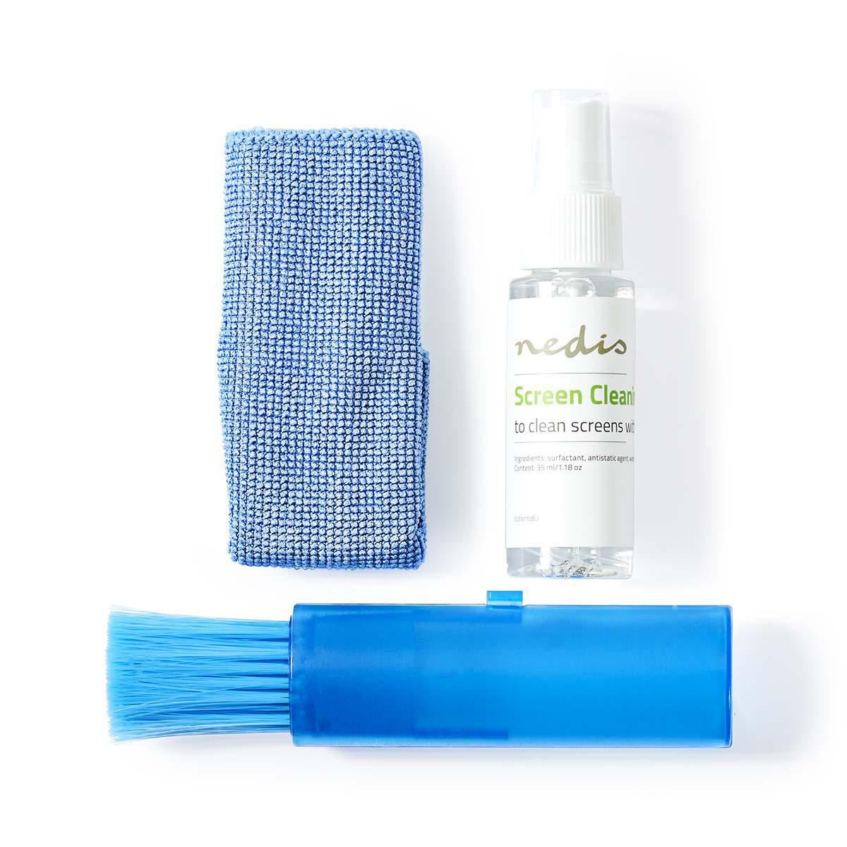 Nedis Screen Cleaner Kit TV Smartphone Tablet 35ml CLSN110BU