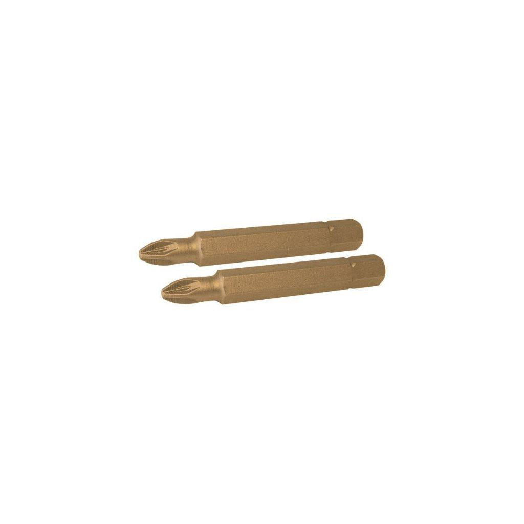 CK Tools Screwdriver Bit Double Ended TIN PZD1 Card Of 2 T4556TIN-1T