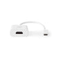 Nedis USB Type-C Adapter Cable Type-C Male to HDMI Female 0.2m (White) - CCGB64651WT02