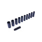 Heavy Duty 11x 1/2'' Drive 10mm-24mm Deep Impact Socket Ratchet Set Kit - I7205