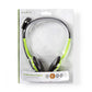 Nedis PC Headset On-Ear 2x 3.5mm Connectors 2m Green CHST100GN