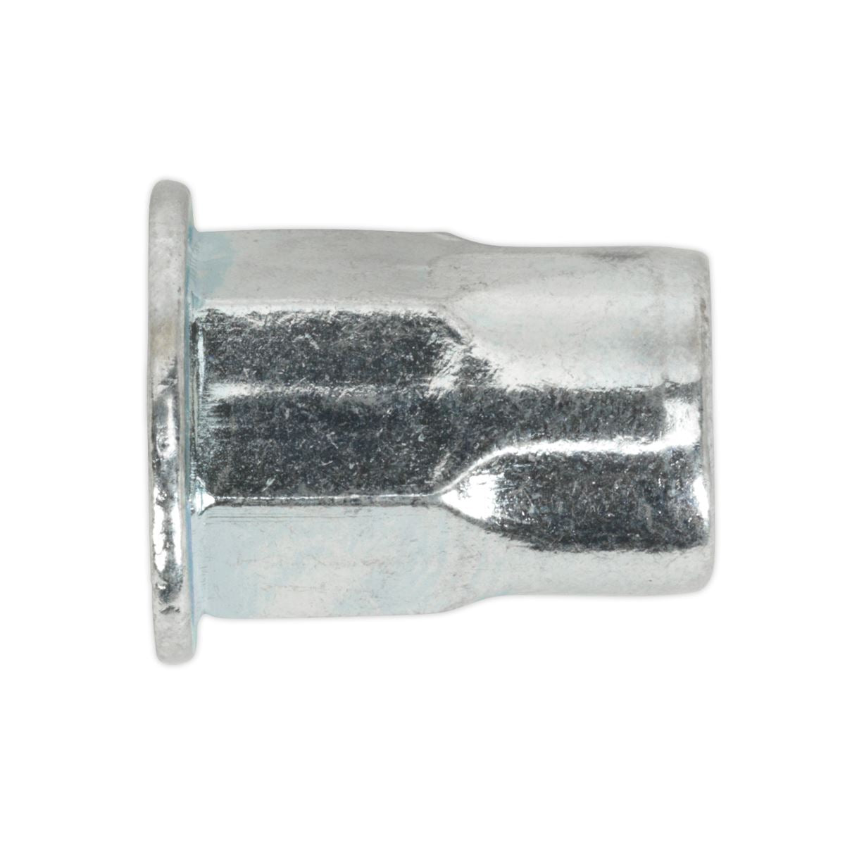 Sealey Threaded Insert (Rivet Nut) M6 Half Hex Pack of 50 TIHHM6