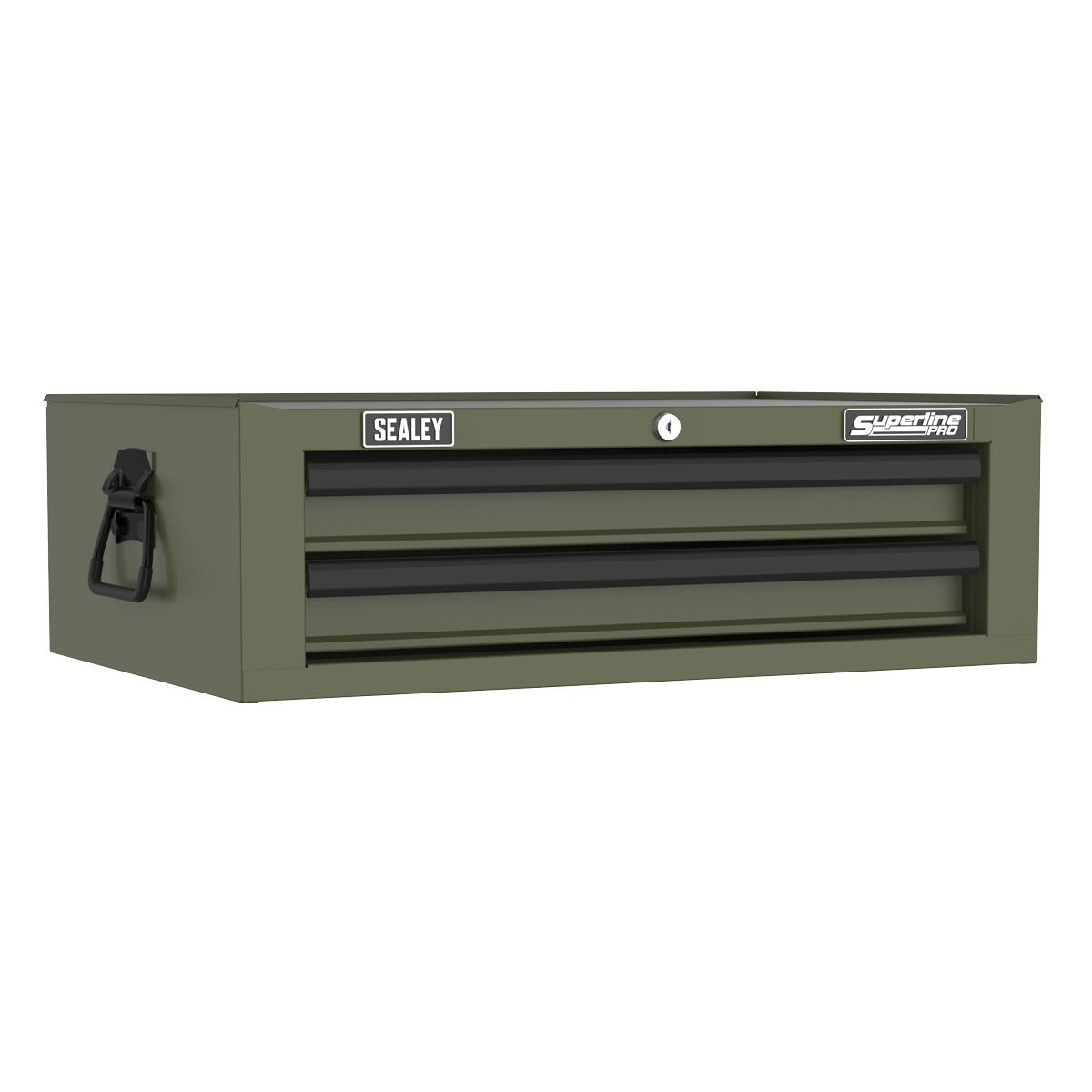 Sealey Superline Pro Mid-Box Tool Chest 2 Drawer - Khaki AP26029TK