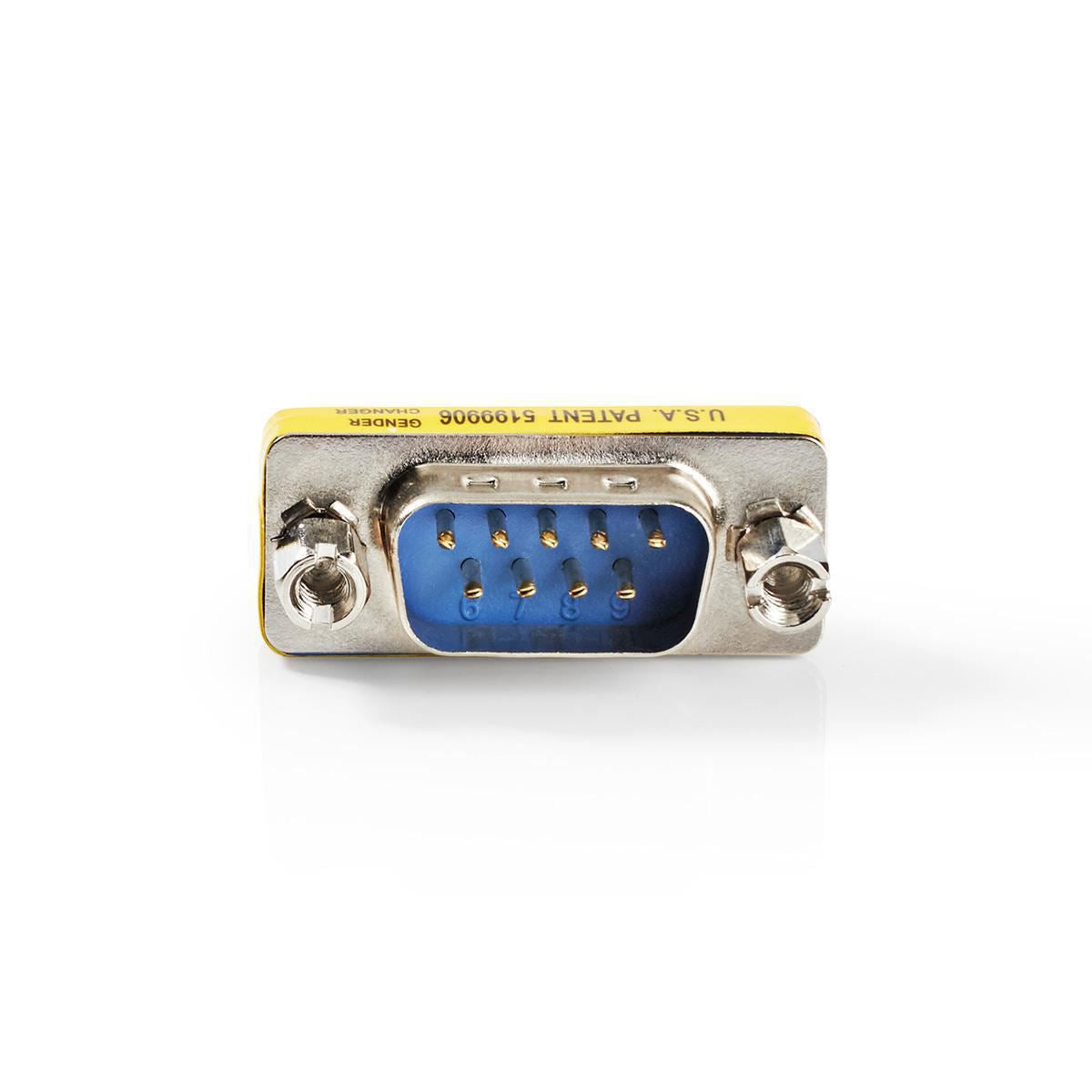 Nedis D-Sub Coupler D-Sub 9-Pin Male to D-Sub 9-Pin Male Metal CCGP52811ME