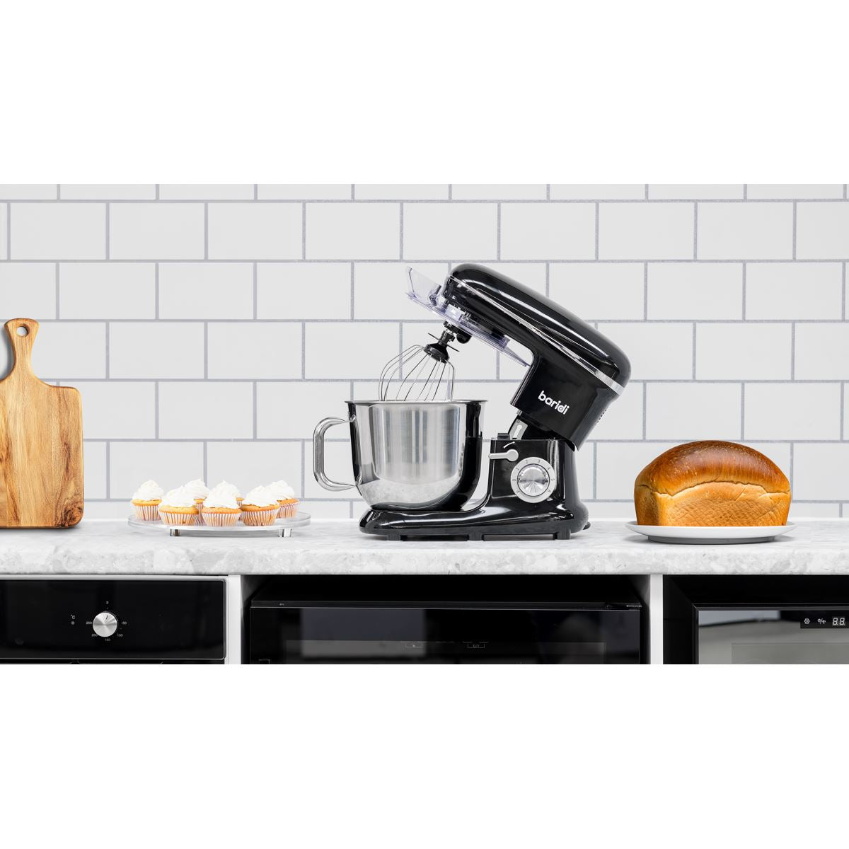 Baridi 1500W Stand Mixer with Accessories 6L - Black DH173