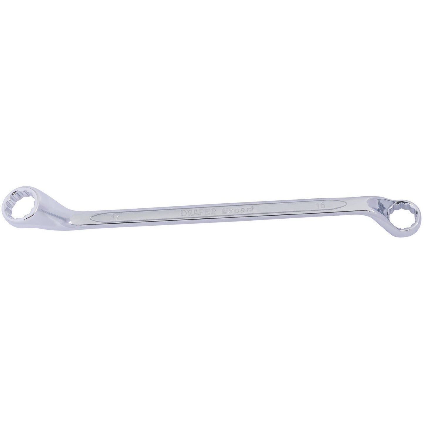 Draper 16mm x 17mm Hi-Torq Deep Offset Ring Spanner - 55691