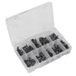 Sealey Fir Tree Clip Assortment - Pack of 100 TCFT100AS