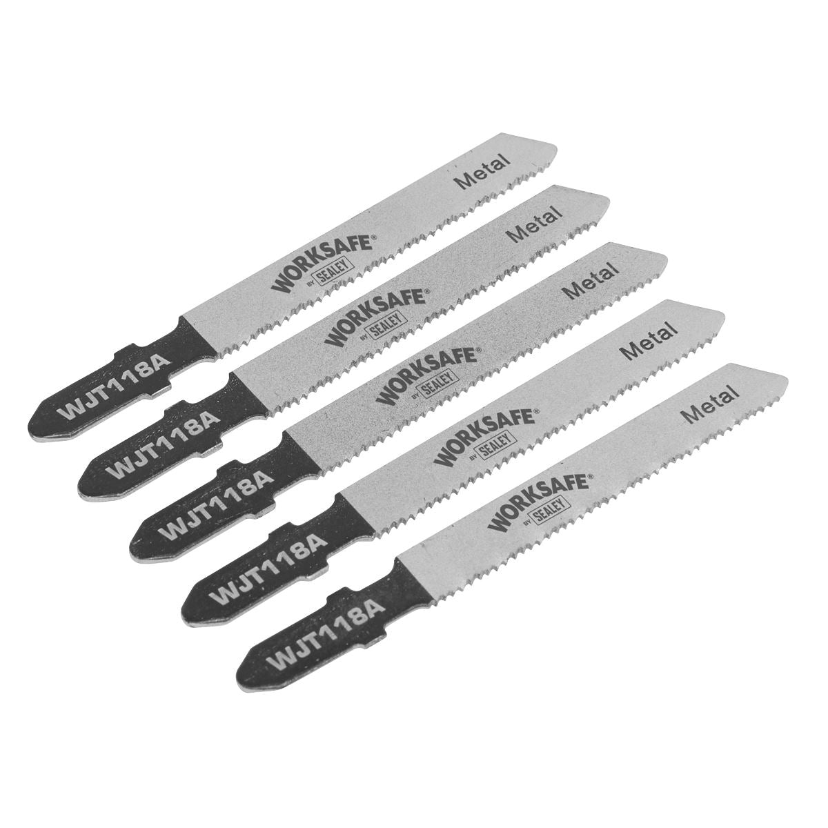Sealey Jigsaw Blade 55mm 21tpi - Pack of 5 WJT118A