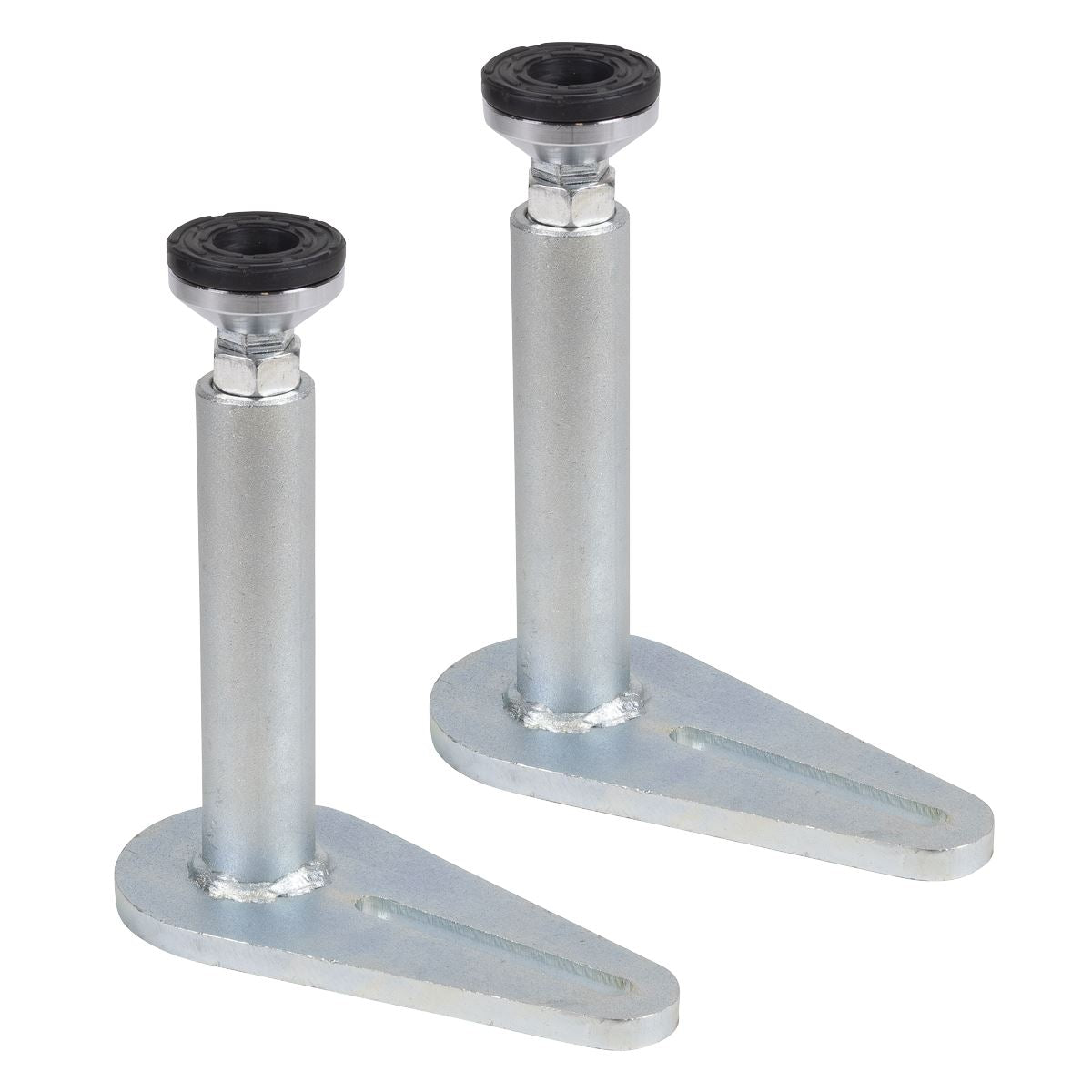 Sealey 2pc Lifting Platform Adjustable Small Saddle Adaptor EVBT10