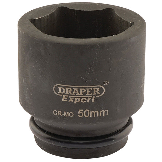 Draper 05032 419-mm Expert 50mm 3/4" Square Drive Hi-Torq 6 Point Impact Socket