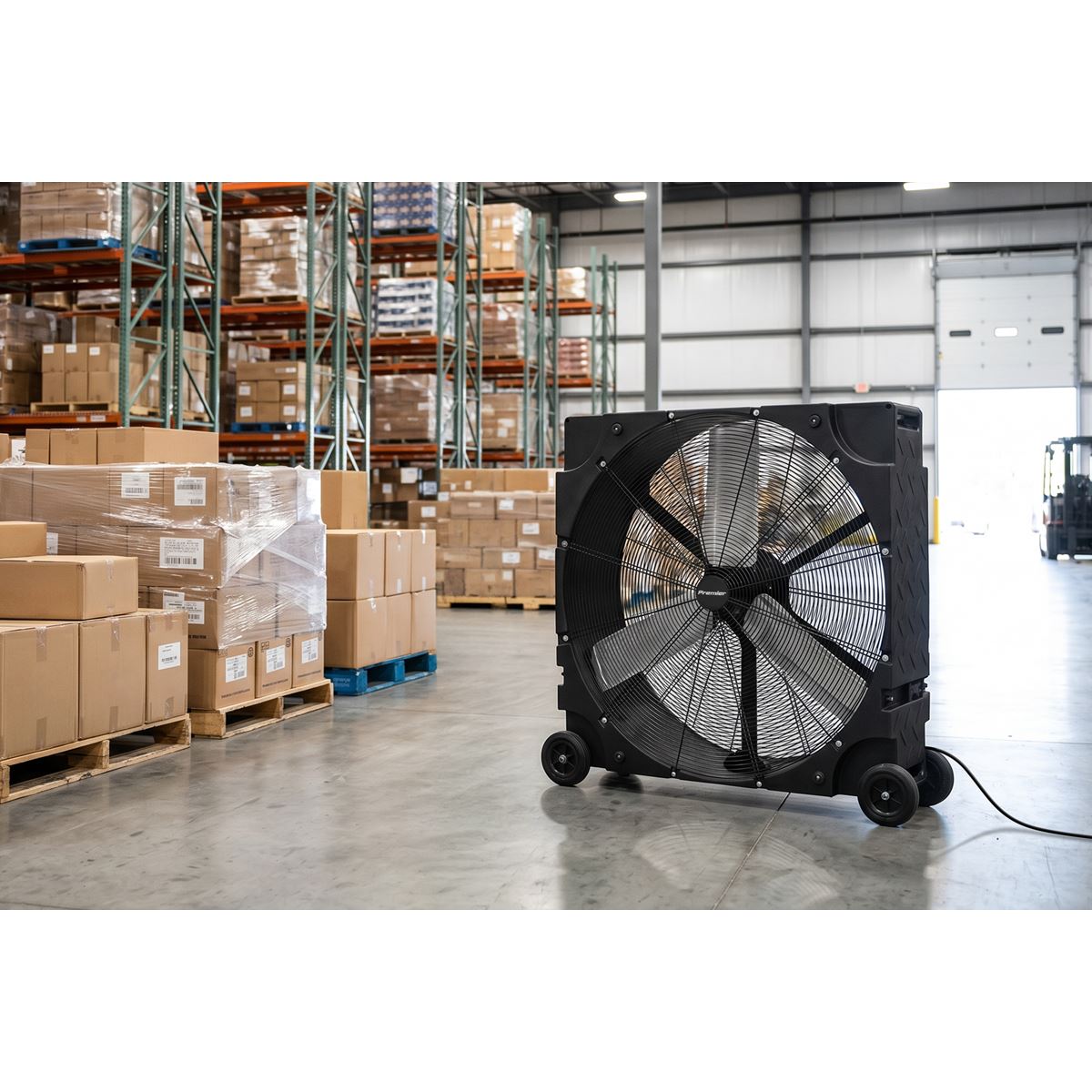 Sealey Premier 36" Industrial High Velocity Rotomold Drum Fan 3-Speed 230V