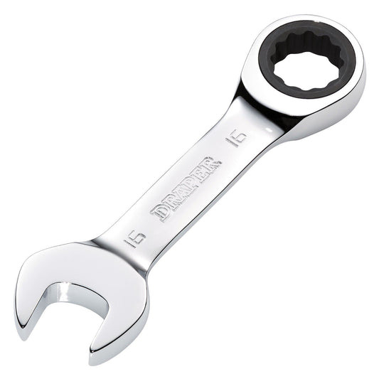 Draper 16mm Stubby Ratcheting Spanner 8230MMS