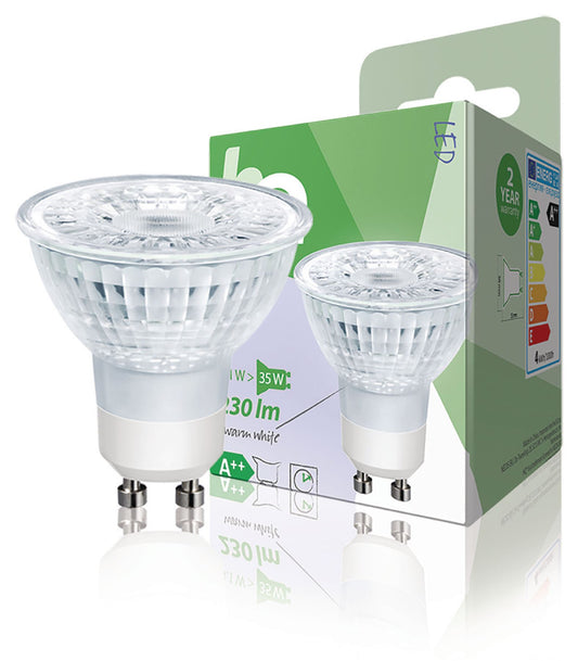 HQ LED Lamp GU10 MR16 3.1 W 230 lm 2700 K