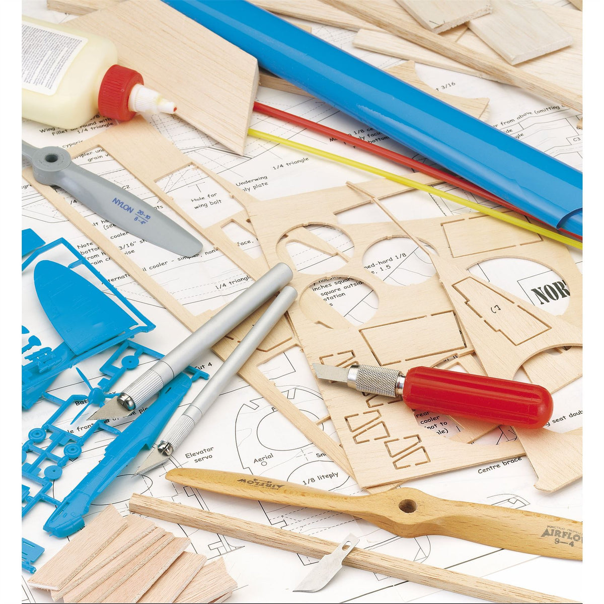 Draper 1x 16 Piece Modellers Tool Kit Garage Professional Standard Tool 21834