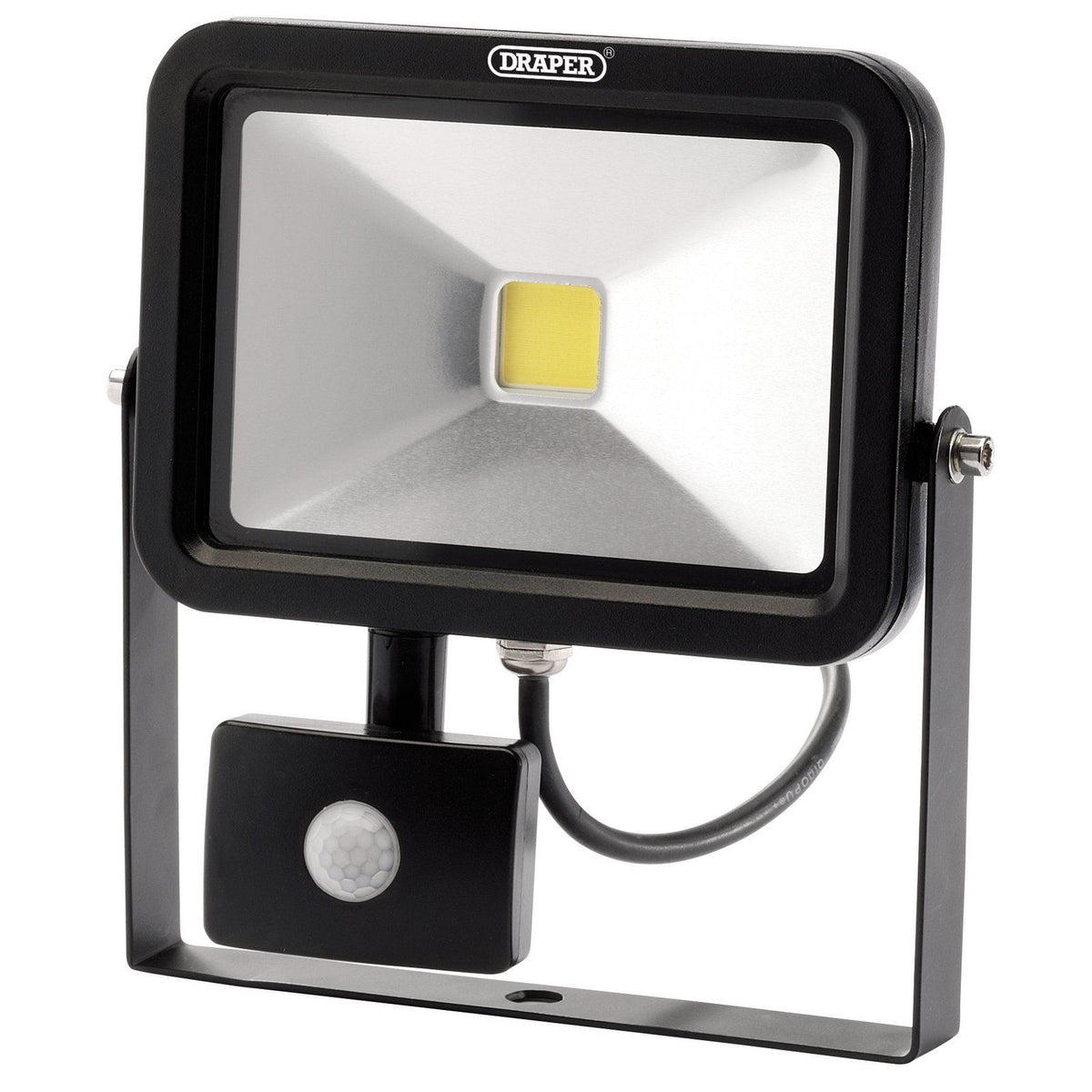 Draper 66037 COB LED Slimline Wall Mounted Flood Light PIR Sensor 1,300 LUMENS