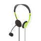 Nedis PC Headset On-Ear 2x 3.5mm Connectors 2m Green CHST100GN