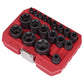Sealey External TRX-P* Socket Set 19pc SX097