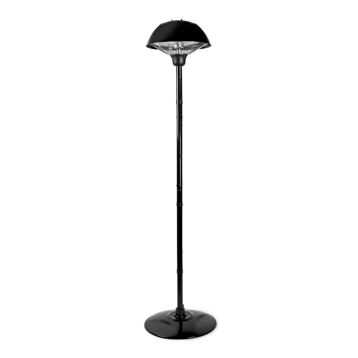 Nedis Patio Heater With Pole 200cm 1500W IP34 - HTPA16EBK