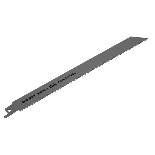 Sealey Reciprocating Saw Blade Wood&Plastics 230mm 10tpi -Pack of 5 SRBR922HF