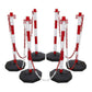 Sealey Red/White Post & Chain Kit 25m RWSBKIT