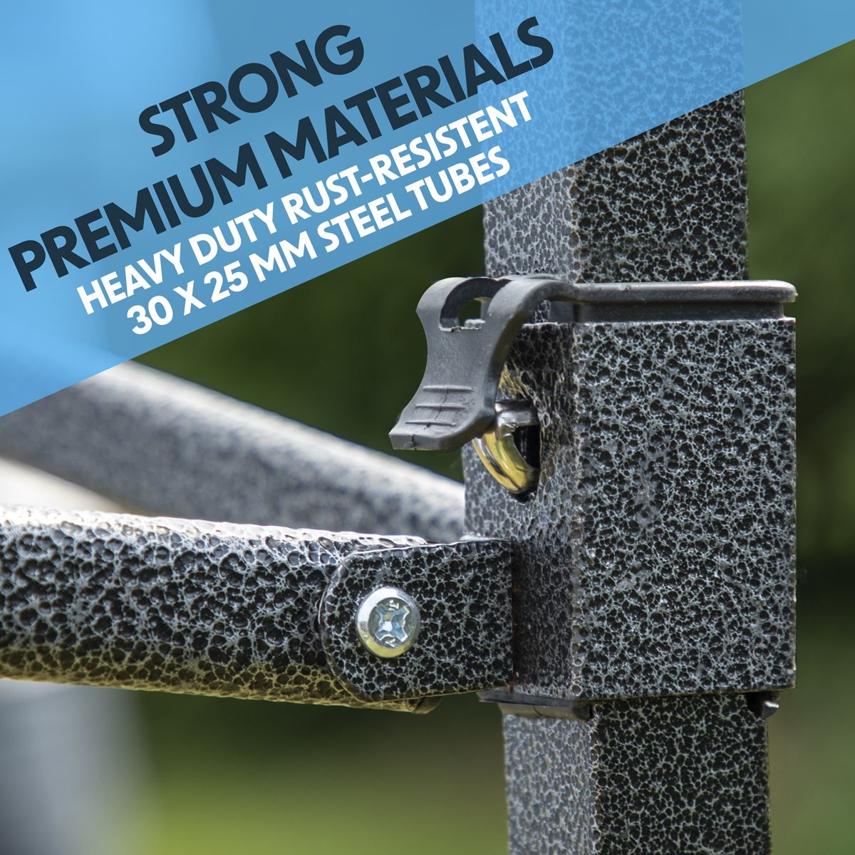 Dellonda 3x4.5m Pop-Up Gazebo Water Resistant w/Carry Bag/Rope/Stakes Dark Green