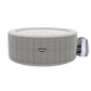 Dellonda 2-4 Person Inflatable Hot Tub Spa with Smart Pump - Rattan Effect DL90