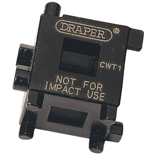 Draper 1x 3/8" Square Drive Brake Caliper Wind Back Cube Professional Tool 52334