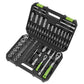 Sealey Socket Set 94pc 1/4" & 1/2"Sq Drive WallDrive Metric S01210