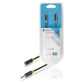 Konig Stereo audio extension cable 3.5mm male to female 1m grey - CABW22050AT10