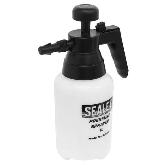 Sealey Pressure Sprayer with Viton Seals 1L SCSG02
