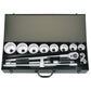 1" Square Drive Elora Metric Socket Set (14 Piece) Draper 53037