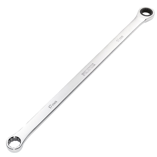 Draper 17mm Long Ratchet Ring Spanner 8231BSXLMM - 27774