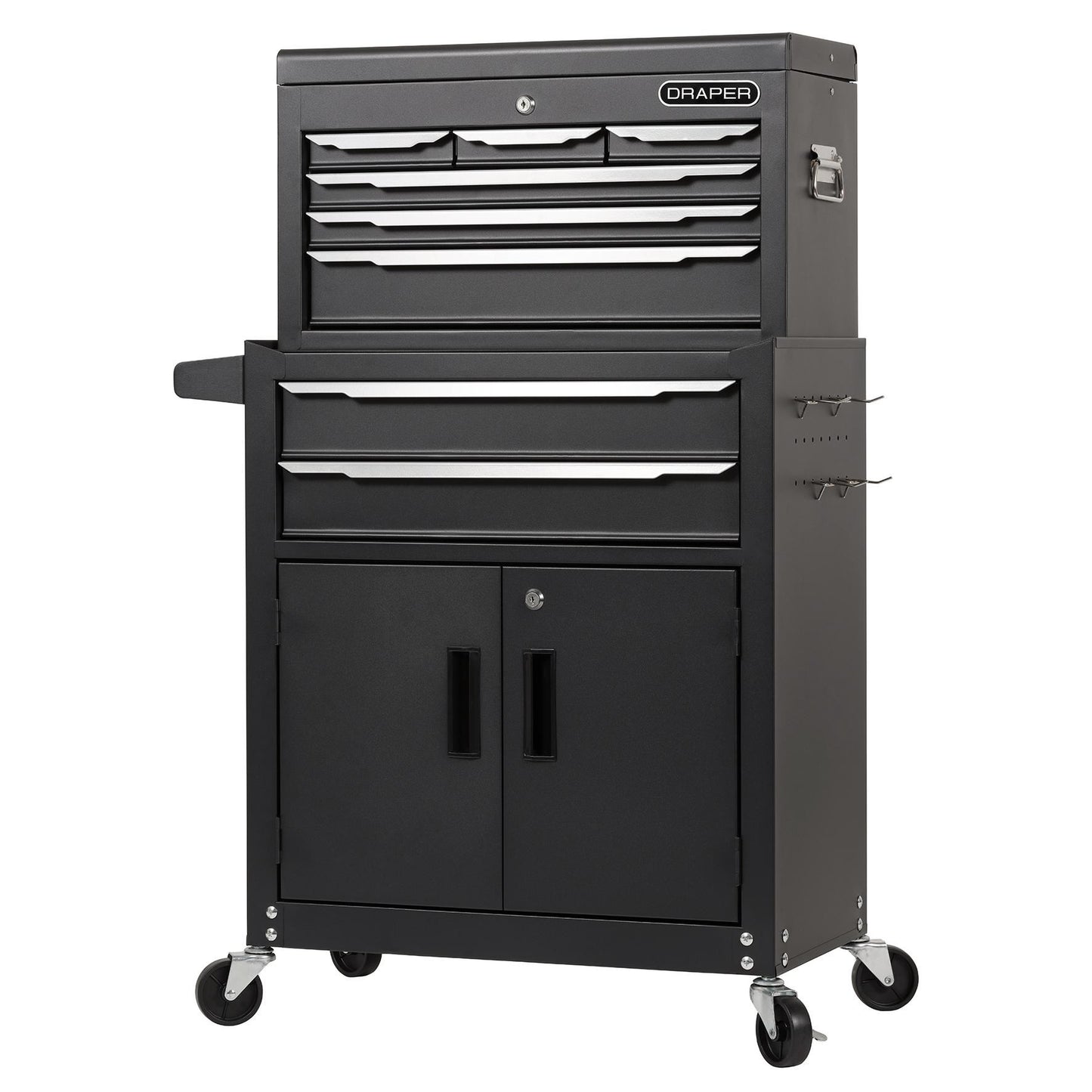 Draper Combined Roller Cabinet and Tool Chest, 8 Drawer, 24"