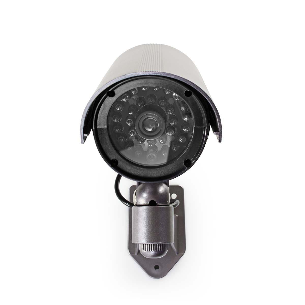 Nedis Dummy Security Camera Bullet IP44 Grey DUMCB40GY