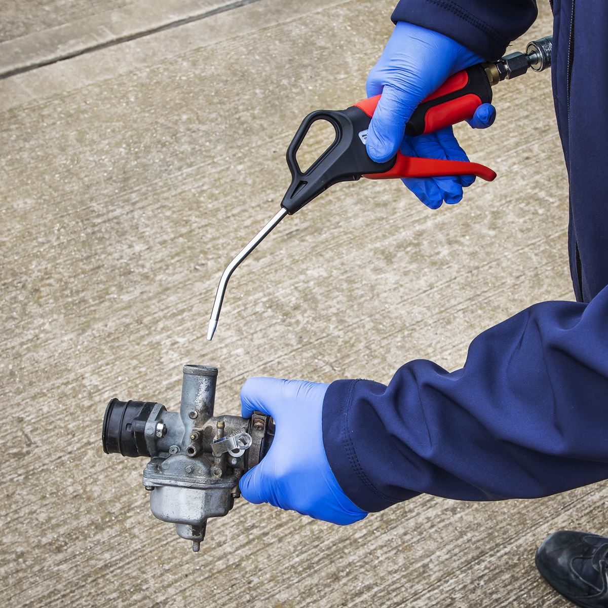 Sealey Air Blow Gun 110mm with 1/4"BSP Air Inlet SA9250