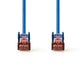 Nedis Cat 6 S/FTP Network Cable RJ45 Male to RJ45 Male 5m Blue CCGP85221BU50
