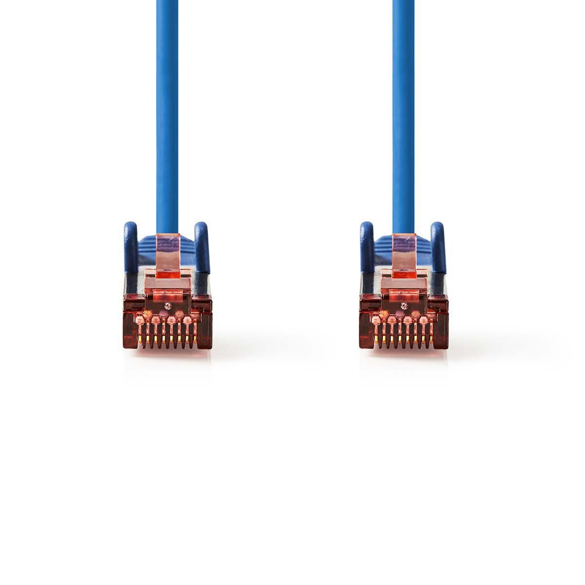 Nedis Cat 6 S/FTP Network Cable RJ45 Male to RJ45 Male 5m Blue CCGP85221BU50