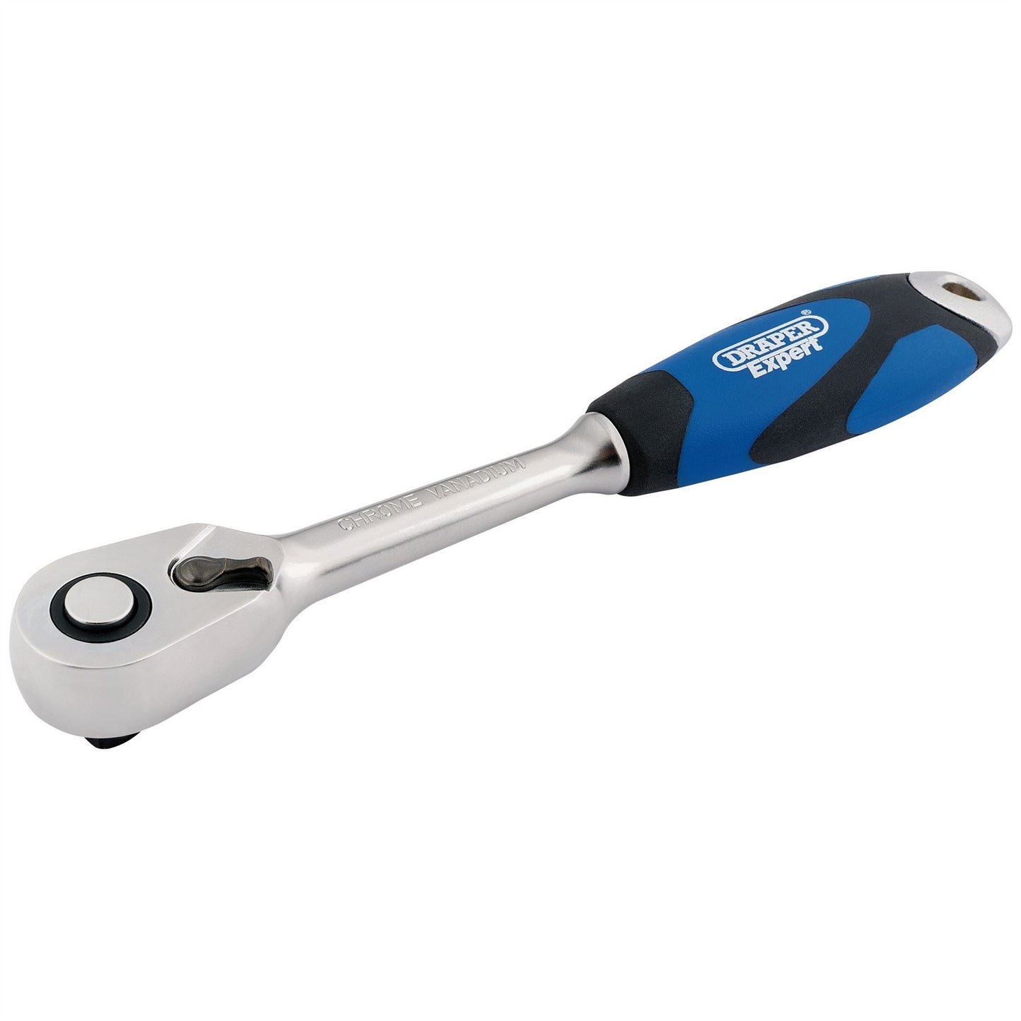 Draper Expert 26503 3/8" Square Drive 72 Tooth Soft Grip Reversible Ratchet