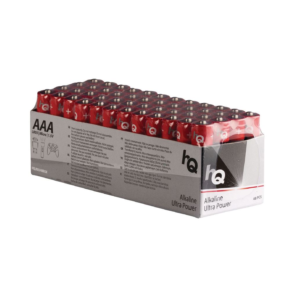HQ Alkaline AAA battery 48-box - BAAKLR0348BX