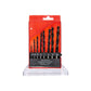 Amtech 8 Piece Wood Drill Bit Set In Case Professional Quality+Carbon Steel Tips - F1500