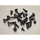 Sealey Self Tapping Screw Assortment 700pc Flanged Head AB066STBK