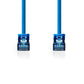 Nedis CAT6a SF/UTP Network Cable RJ45 Male to RJ45 Male 10m Blue