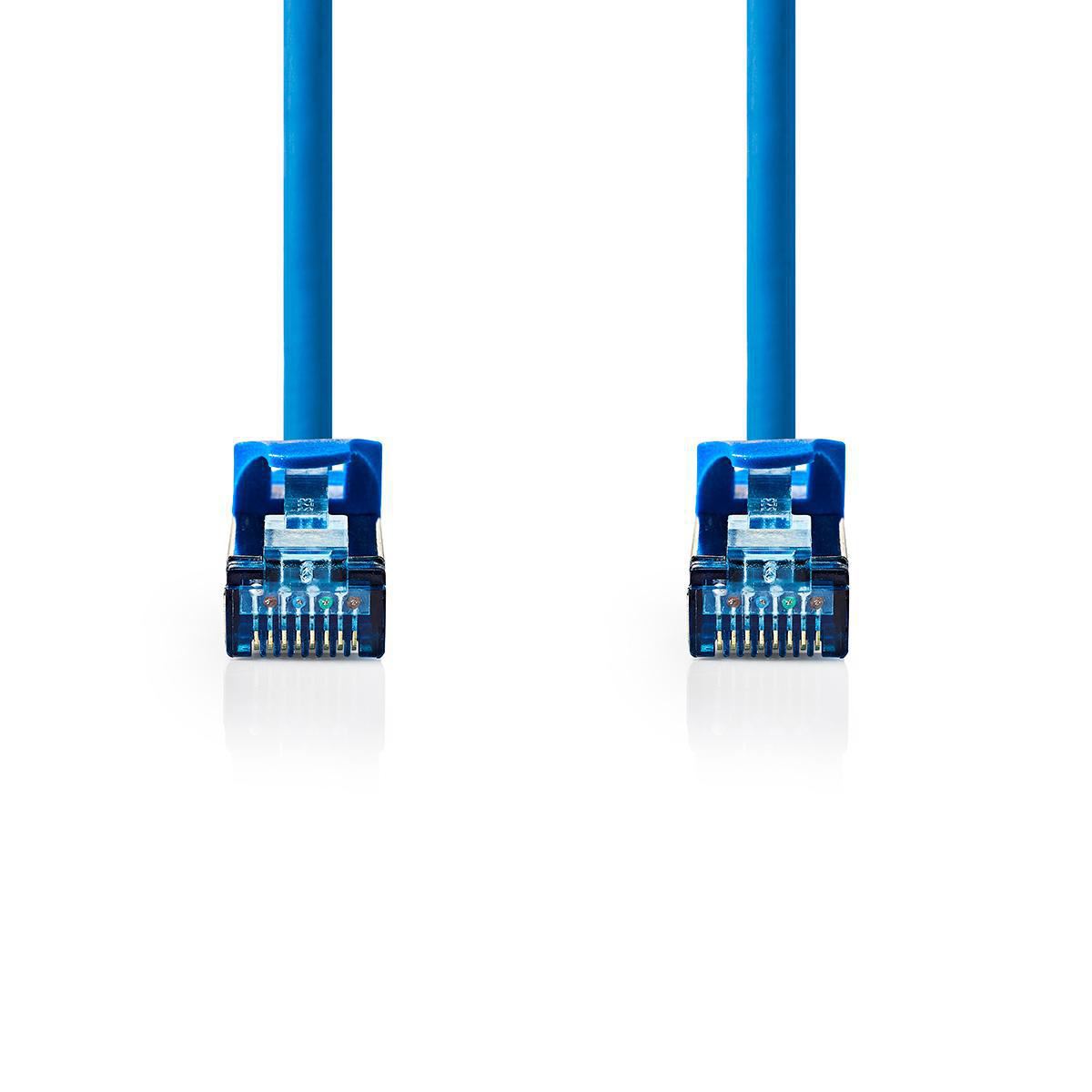 Nedis CAT6a SF/UTP Network Cable RJ45 Male to RJ45 Male 10m Blue