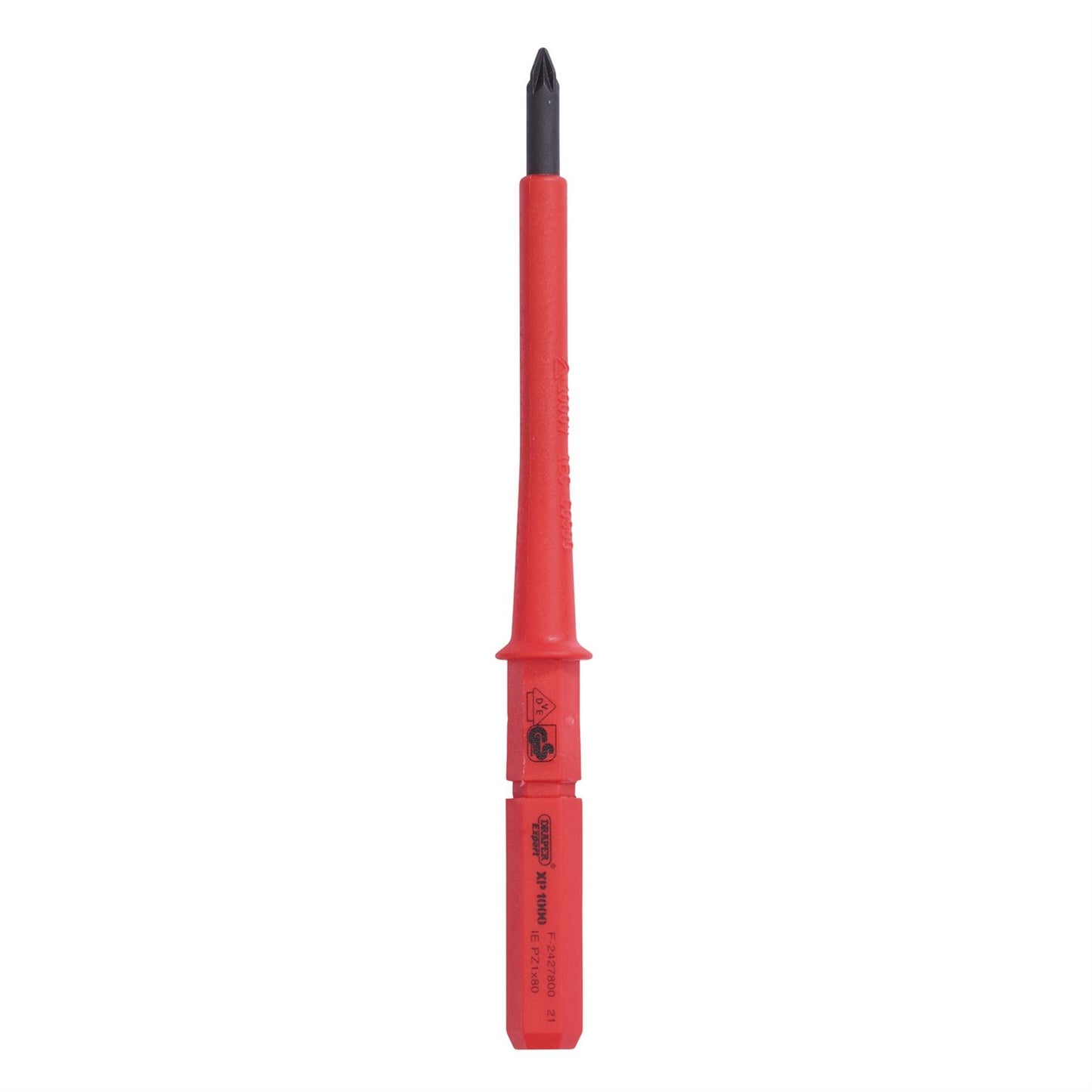 Draper PZ1 x 80mm VDE Interchangeable Blade for Screwdriver Set 05721 & 05776 - 24745